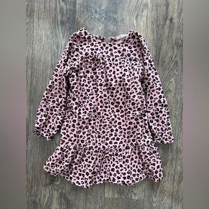 H&M Pink Animal Print Dress